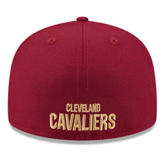 Cleveland Cavaliers 2025 NBA Tip Off Split Panel 59FIFTY Fitted Hat sale - White/Wine for sale