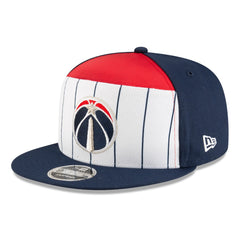 Washington Wizards 2025 NBA Tip Off Split Panel 9FIFTY Snapback Hat - White/Navy discount