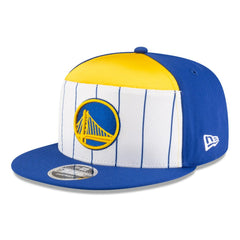Golden State Warriors 2025 NBA Tip Off Split Panel 9FIFTY Snapback Hat sale - White/Royal outlet
