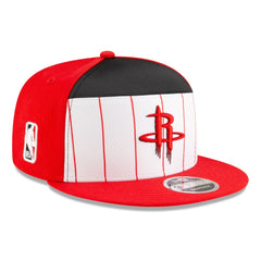 Houston Rockets 2025 NBA Tip Off Split Panel 9FIFTY Snapback Hat sale - White/Red for sale