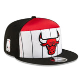 Chicago Bulls 2025 NBA Tip Off Split Panel 9FIFTY Snapback Hat - White/Black online