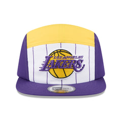 Los Angeles Lakers 2025 NBA Tip Off Camper Adjustable Hat - White/Purple on sale
