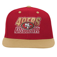 San Francisco 49ers Outerstuff Youth Team Gradient Deadstock Snapback Hat - Scarlet for sale