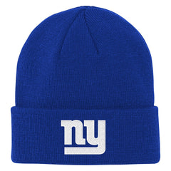 New York Giants Outerstuff Youth Team Gradient Cuffed Knit Hat - Royal cheap