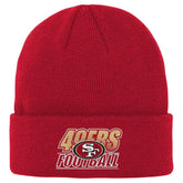 San Francisco 49ers Outerstuff Youth Team Gradient Cuffed Knit Hat - Scarlet online