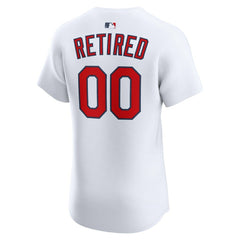 St. Louis Cardinals Home Elite Pick-A-Player Retired Roster Jersey White