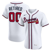 Atlanta Braves Home Elite Pick-A-Player Retired Roster Jersey White