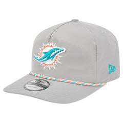 Miami Dolphins New Era Rope 19TWENTY Hat - Gray on sale