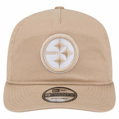 Pittsburgh Steelers New Era 19TWENTY Adjustable Hat - Tan cheap