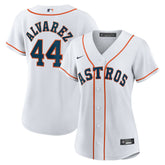 Yordan Alvarez Houston Astros Women's Home Replica Jersey White