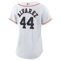 Yordan Alvarez Houston Astros Women's Home Replica Jersey White