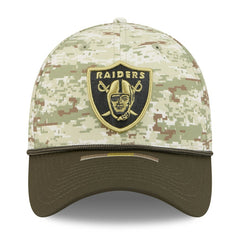Las Vegas Raiders New Era 2025 Salute to Service 39THIRTY Flex Hat - Camo online