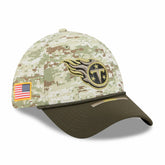 Tennessee Titans New Era 2025 Salute to Service 39THIRTY Flex Hat - Camo sale