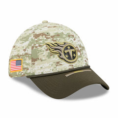 Tennessee Titans New Era 2025 Salute to Service 39THIRTY Flex Hat - Camo sale