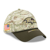 Baltimore Ravens New Era 2025 Salute to Service 39THIRTY Flex Hat - Camo on sale