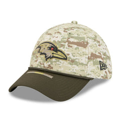 Baltimore Ravens New Era 2025 Salute to Service 39THIRTY Flex Hat - Camo on sale
