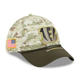 Cincinnati Bengals New Era 2025 Salute to Service 39THIRTY Flex Hat - Camo for sale