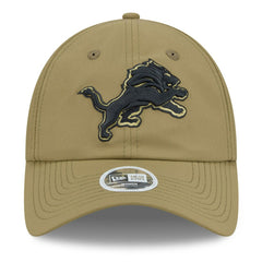 Detroit Lions New Era Women's 2025 Salute to Service Pony Tail Adjustable Hat - Green for sale