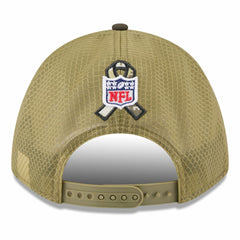Green Bay Packers New Era Youth 2025 Salute to Service 9FORTY A-Frame Adjustable Hat - Green/Dark Green online