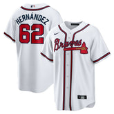 Daysbel Hernandez Atlanta Braves Home Replica Jersey White