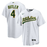 Lawrence Butler Athletics Home Replica Jersey White