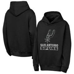 San Antonio Spurs Outerstuff Youth Back To The Basics Hoodie - Black on sale