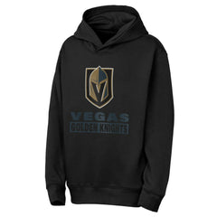 Vegas Golden Knights Outerstuff Youth Back to Basics Hoodie - Black Hoodies
