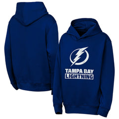 Tampa Bay Lightning Outerstuff Youth Back to Basics Hoodie - Blue Hoodies