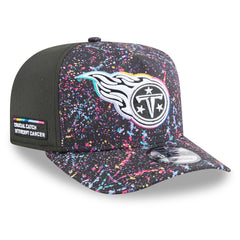Tennessee Titans New Era 2025 NFL Crucial Catch A-Frame 9FIFTY Snapback Hat - Black cheap