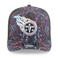 Tennessee Titans New Era 2025 NFL Crucial Catch A-Frame 9FIFTY Snapback Hat - Black cheap