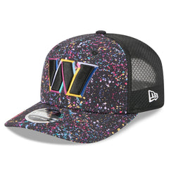 Washington Commanders New Era 2025 NFL Crucial Catch 9SEVENTY Adjustable Hat - Black on sale