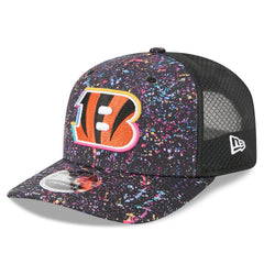 Cincinnati Bengals New Era 2025 NFL Crucial Catch 9SEVENTY Adjustable Hat - Black cheap