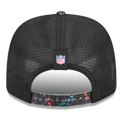 Detroit Lions New Era 2025 NFL Crucial Catch 9SEVENTY Adjustable Hat - Black on sale