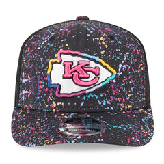 Kansas City Chiefs New Era 2025 NFL Crucial Catch 9SEVENTY Adjustable Hat - Black sale
