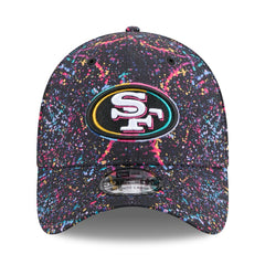 San Francisco 49ers New Era 2025 NFL Crucial Catch 39THIRTY Flex Hat - Black cheap