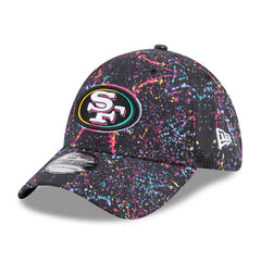 San Francisco 49ers New Era 2025 NFL Crucial Catch 39THIRTY Flex Hat - Black cheap