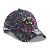 Green Bay Packers New Era 2025 NFL Crucial Catch 39THIRTY Flex Hat - Black online