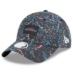 Atlanta Falcons New Era Women's 2025 NFL Crucial Catch Pony Tail Adjustable Hat - Black for sale