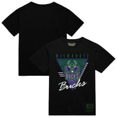 Milwaukee Bucks Worldwide Collection Tri-Logo T-Shirt - Black on sale