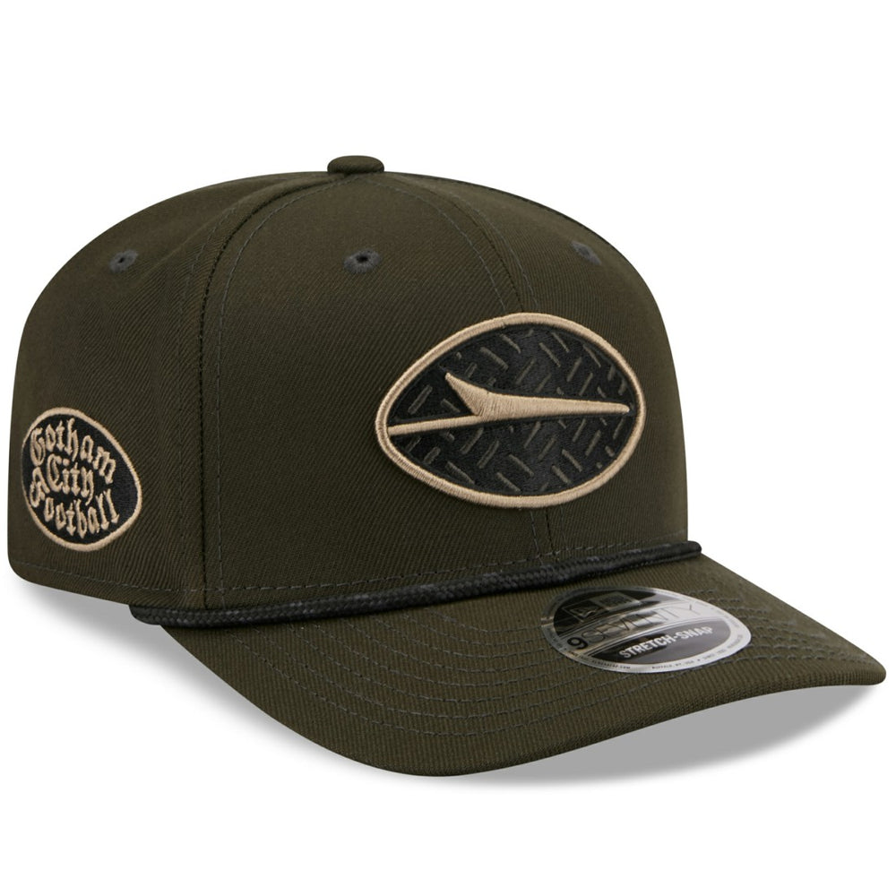 New York Jets New Era 2025 Rivalries Collection Sideline 9SEVENTY Adjustable Hat - Gotham Green sale