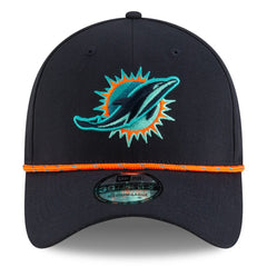 Miami Dolphins New Era 2025 Rivalries Collection Sideline 39THIRTY Flex Hat - Pitch Blue for sale