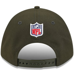 New York Jets New Era 2025 Rivalries Collection Sideline A-Frame 9FORTY Adjustable Hat - Gotham Green cheap
