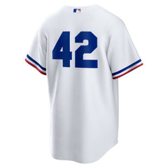 Texas Rangers Home 2025 Jackie Robinson Day Replica Jersey White