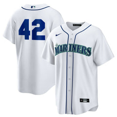 Seattle Mariners Home 2025 Jackie Robinson Day Replica Jersey White