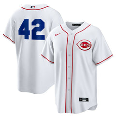 Cincinnati Reds Home 2025 Jackie Robinson Day Replica Jersey White