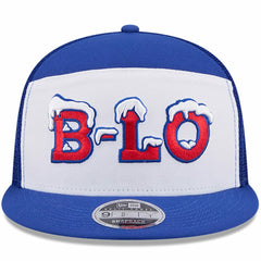 Buffalo Bills New Era 2025 Rivalries Collection Team Split Panel 9FIFTY Snapback Hat - White/Royal on sale