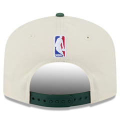 Milwaukee Bucks 2025/26 City Edition 19TWENTY Adjustable Hat - Cream/Hunter Green for sale
