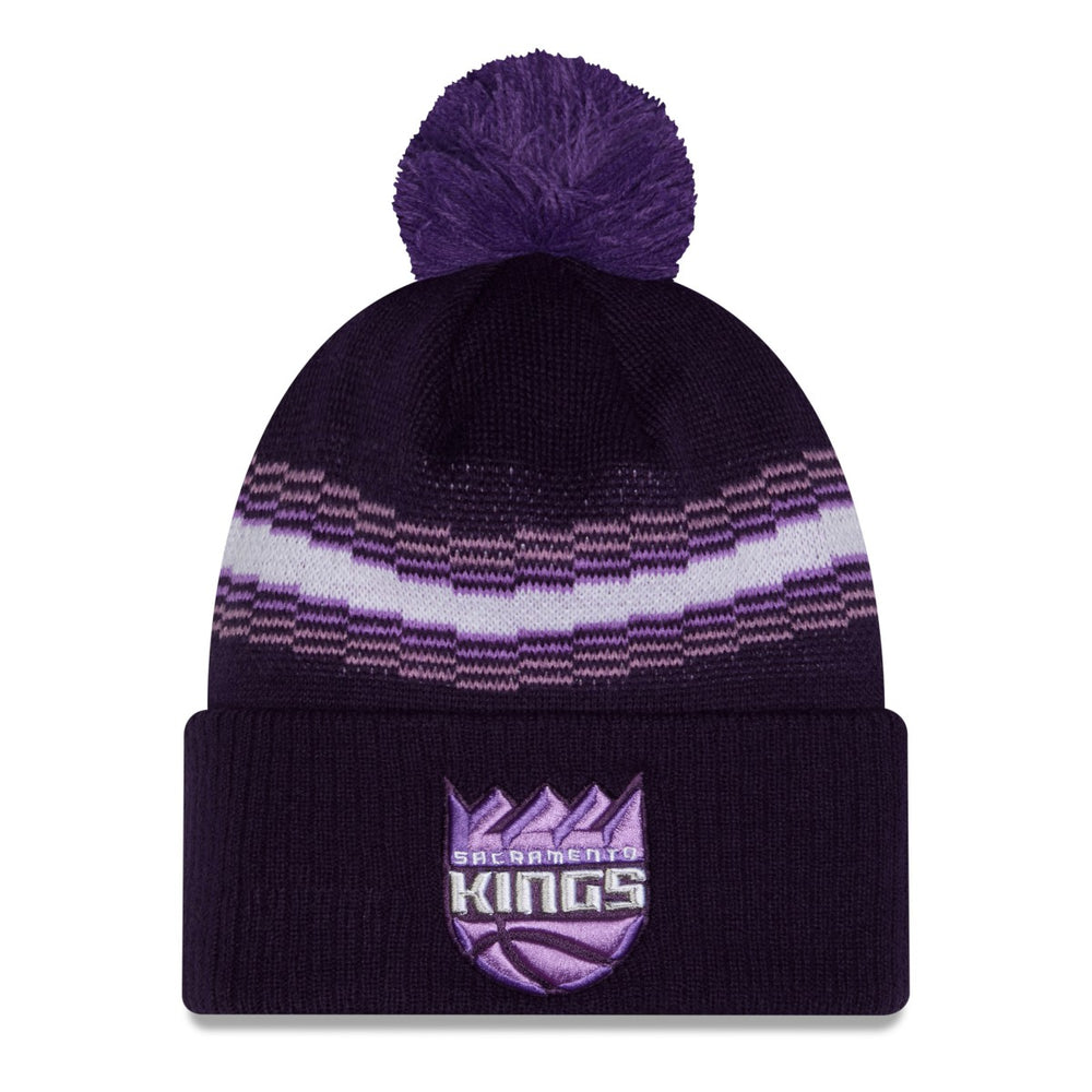 Sacramento Kings 2025/26 City Edition Cuffed Knit Hat with Pom - Purple discount