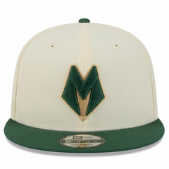 Milwaukee Bucks Youth 2025/26 City Edition 9FIFTY Snapback Hat - Tan sale