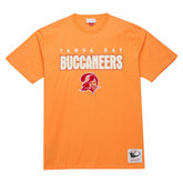 Tampa Bay Buccaneers Throw It Back Premium Vintage Logo T-Shirt - Orange online